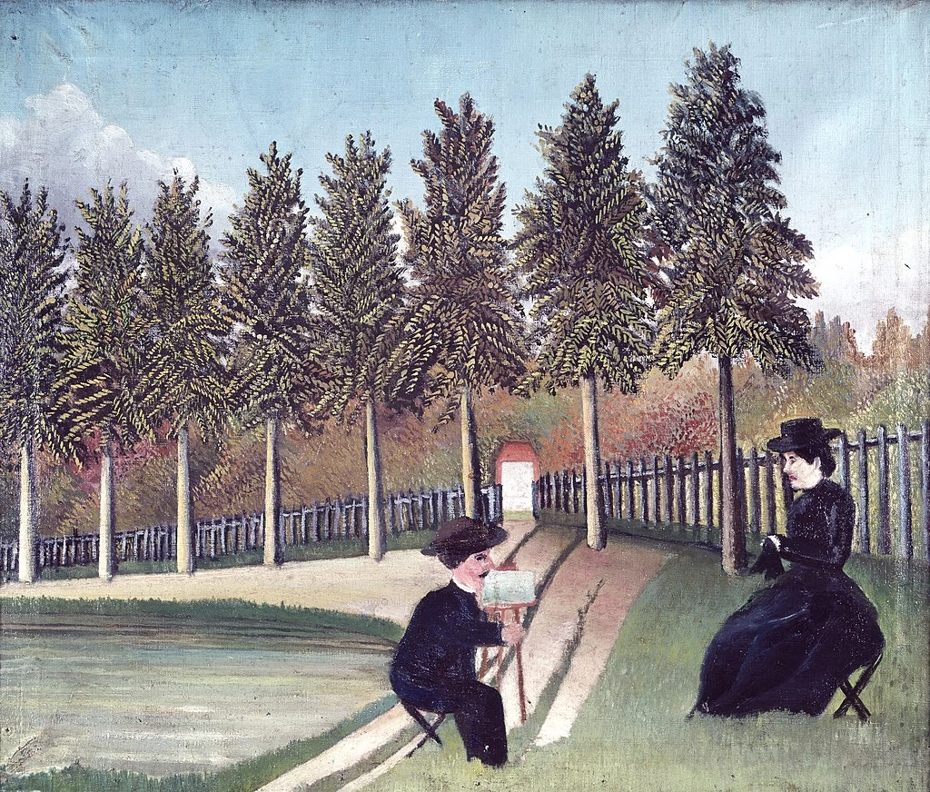 L'artista e la modella - Musée national d'art moderne